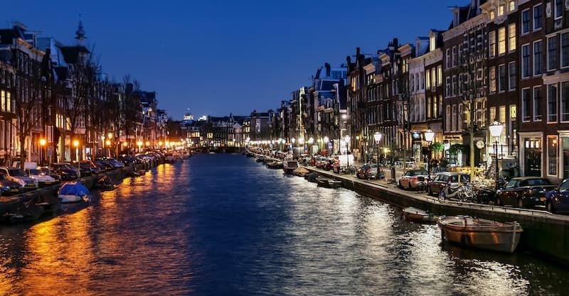 Prinsengracht Canali Amsterdam